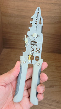 Electrical Wire Crimper Cable Cutter Adjustable Automatic Wire Stripper Tool Electrician Multi-Purpose Stripper Crimping Pliers
