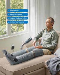 Renpho Leg Massager for Relaxation - Calf and Foot Massager