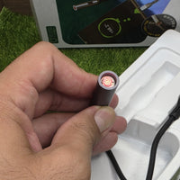 66W Built-in Cigarette Lighter Cable, USB-A to Lightning Charging Cable (2m)