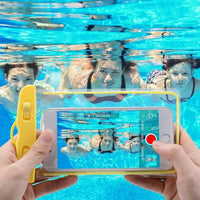 iSuim Waterproof Mobile Case Underwater Full View Pouch