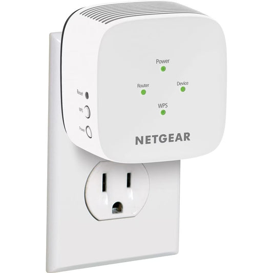 NETGEAR AC1200 WiFi Range Extender, Wall-plug (EX6110)