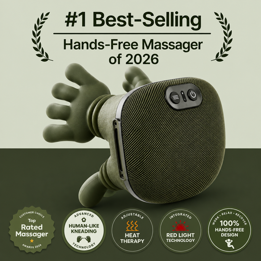Reliva Hands-Free Deep Tissue Massager