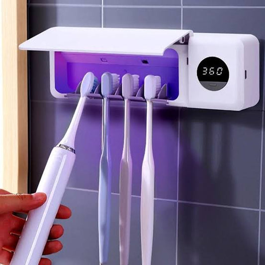 UV Toothbrush Holder for Bathroom